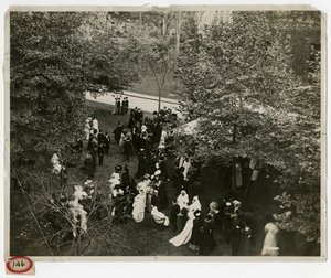 Columbia Lawn feste - generel visning af Jessie Tarbox Beals