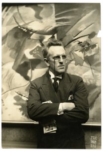 Dudley Crafts Watson - Chicago Art Institute, ca. 1913-40 (foto af gelatinesølv) af Jessie Tarbox Beals