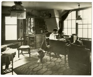 Ernest Thompson Seton, ca. 1918 (foto af gelatinesølv) af Jessie Tarbox Beals