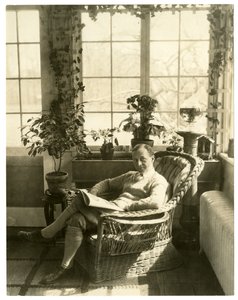 Ernest Truex, ca. 1905-40 (foto af gelatinesølv) af Jessie Tarbox Beals