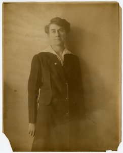 Frances Maule, ca. 1905-40 (foto af gelatinesølv) af Jessie Tarbox Beals