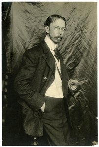 Irving Wiles, kunstner, 1906 af Jessie Tarbox Beals
