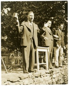 John W. Mitchell i Greenwich Conn eller Weston, Conn Den berømte auktionsholder til at gå med xx billedet af Jessie Tarbox Beals