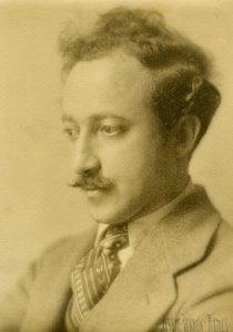 Joseph Auslander, digter, ca. 1925-27 (foto af gelatinesølv) af Jessie Tarbox Beals