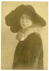 Margaret Widdemer, digter, ca. 1915-25 (foto af gelatinesølv) af Jessie Tarbox Beals