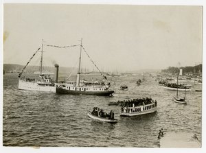 Naval Parade, 25. september Generel udsigt mod Grant