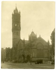 Old South Church, Boston, USA, ca. 1902-10 (foto af gelatinesølv) af Jessie Tarbox Beals