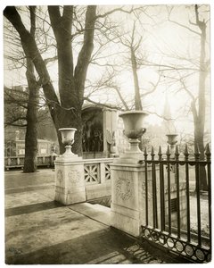 Shaw Memorial, Boston, USA, ca. 1902-10 (foto af gelatinesølv) af Jessie Tarbox Beals