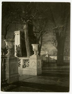 Shaw Memorial om natten, Boston, USA, ca. 1902-10 (foto af gelatinesølv) af Jessie Tarbox Beals
