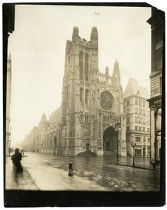 St Thomas Church, New York, USA, ca. 1905-40 (foto af gelatinesølv) af Jessie Tarbox Beals