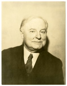 William Allen White, ca. 1905-28 (foto af gelatinesølv) af Jessie Tarbox Beals