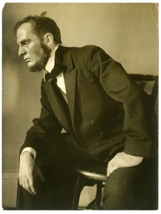 William Raoul fra Liberal Club som Abraham Lincoln, c.1905-13 af Jessie Tarbox Beals