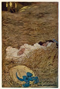 Høloftet (farve litho) af Jessie Willcox Smith