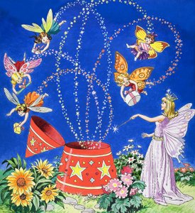 Fairy Candle, illustration fra 