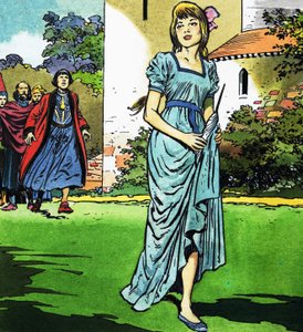 Prinsessen gemmer en kniv