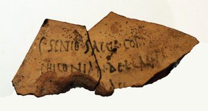 Herodes skær fra Masada (keramik) af Jewish School