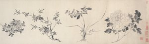 Blomster af de fire årstider, Ming-dynastiet af Jiayan Chen
