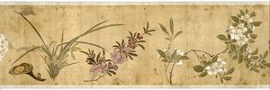 Et hundrede blomster, begyndelsen af det 17. århundrede (malet silke) (detaljer: se også 207347-58)