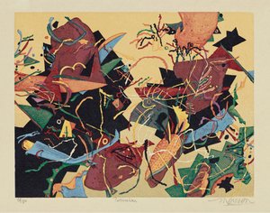 Petrushka, 2000 (træsnit)
