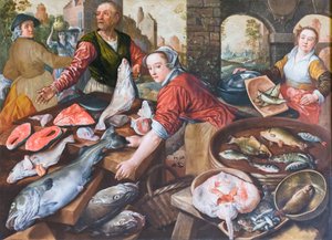 Markedspladsen, Joachim Beuckelaer (olie på lærred) af Joachim Beuckelaer