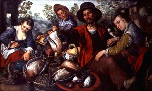 The Game Stall (olie på lærred) af Joachim Beuckelaer