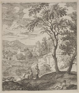 Landskaber på måden af Poussin
