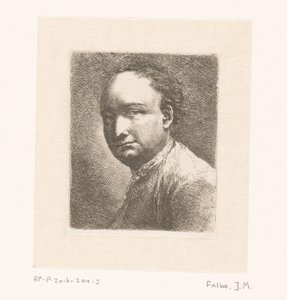 Portræt af maleren Johann Harper af Joachim Martin Falbe