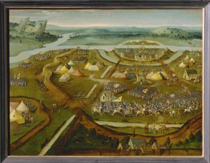 Slaget ved Pavia ... af Joachim Patinir