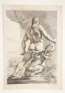 Hercules Hydramuvince (Hercules og Hydraen) af Joachim von Sandrart