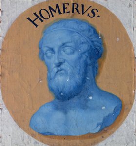 Homer, ca. 1670. af Joachim von Sandrart