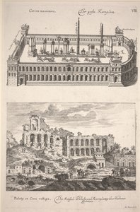 Illustration fra "Des Alten und Neuen Roms Grosser Schau-Platz" af Joachim von Sandrart af Joachim von Sandrart