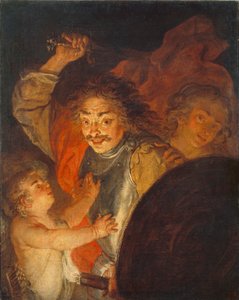 Mars, Venus og Amor Allegori om vrede, ca. 1630