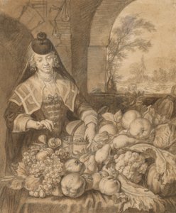 Personificering af september af Joachim von Sandrart