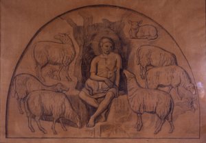 Den gode hyrde af Joakim Frederik Skovgaard