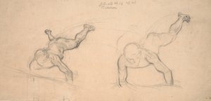 To studier af kravlende drenge (eller flyvende engle) af Joakim Frederik Skovgaard