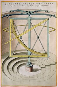 Quadrans Magnus Chalibeus side fra Atlas Major, 1662