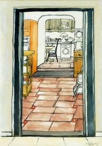 Cynthias Kitchen, 2009, af Joan Thewsey