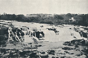 Piracicaba vandfald, 1895 af Joao Pompe