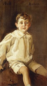 Et portræt af Basil Mundy, 1908