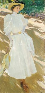 Maria på La Granja af Joaquín Sorolla