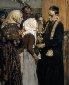 Relikvie, detalje af Joaquín Sorolla