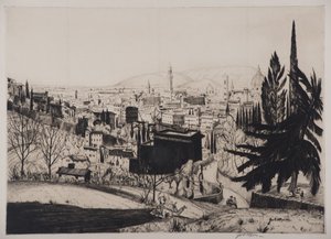 Firenze, 1924 (tørpunkt)