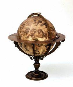 Himmelsk klode af Jodocus Hondius