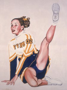 Floor Rutine, 2002 (olie & akryl på lærred)