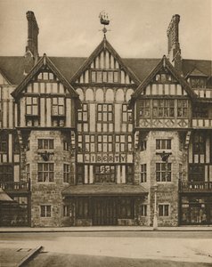 En del af Libertys Tudor Building i Great Marlborough Street, c1935.