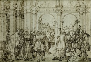 Lucretias historie af Joerg the Elder Breu