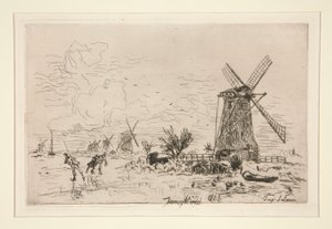 Batavia af Johan-Barthold Jongkind