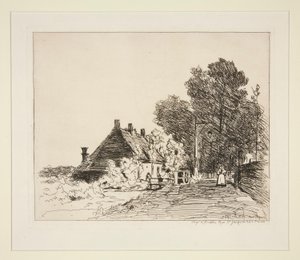 La Nourrice (sygeplejersken) af Johan Barthold Jongkind