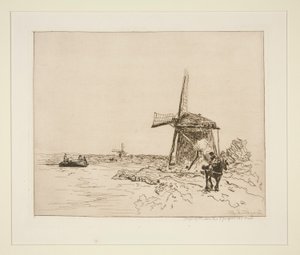 Trækstien af Johan Barthold Jongkind