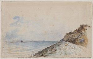 Le Havre, 1862. af Johan Barthold Jongkind